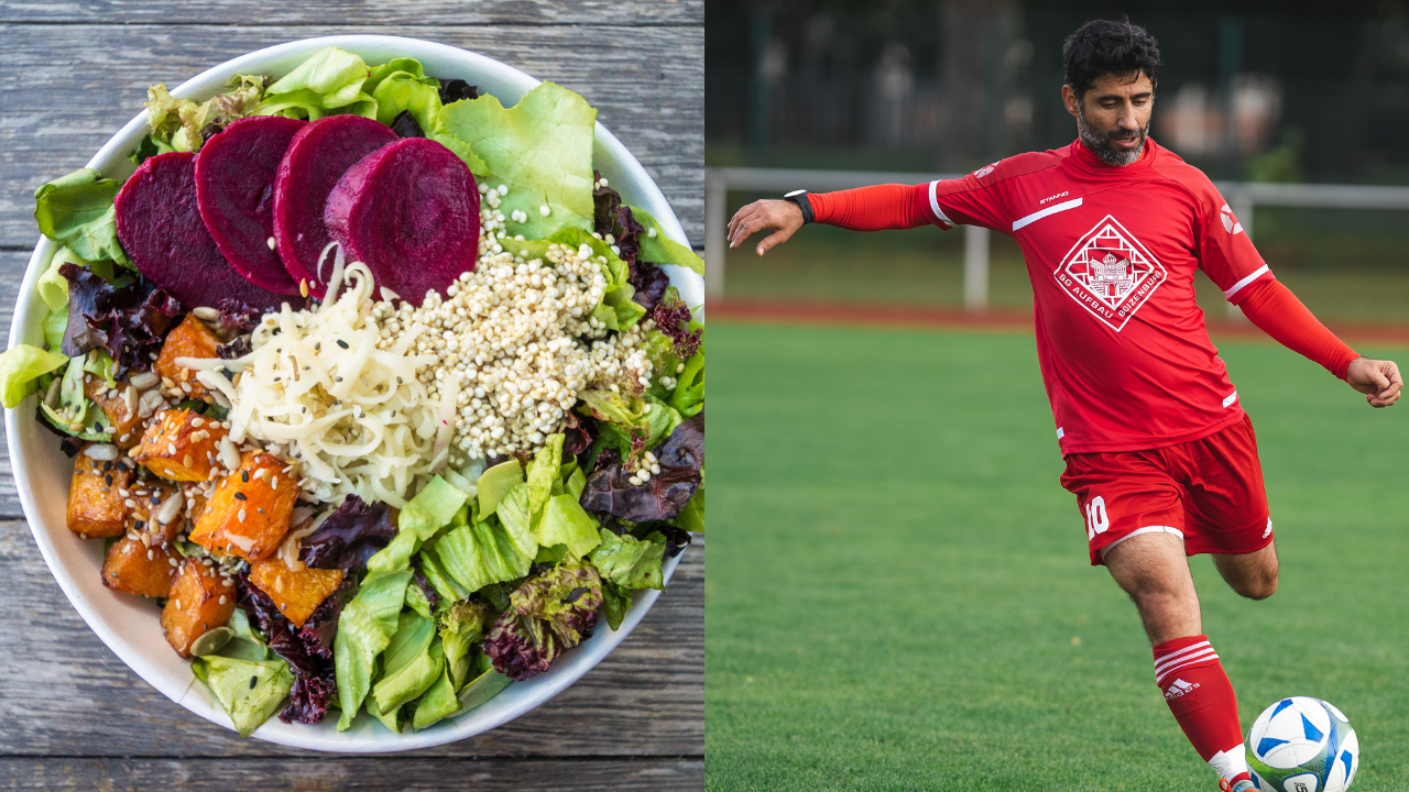 Impacto da dieta vegana na alimentação de atletas de futebol