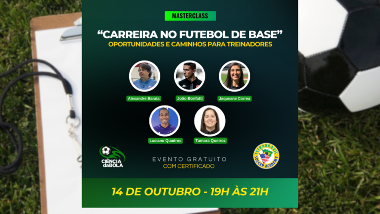 Ciência da Bola lança evento gratuito