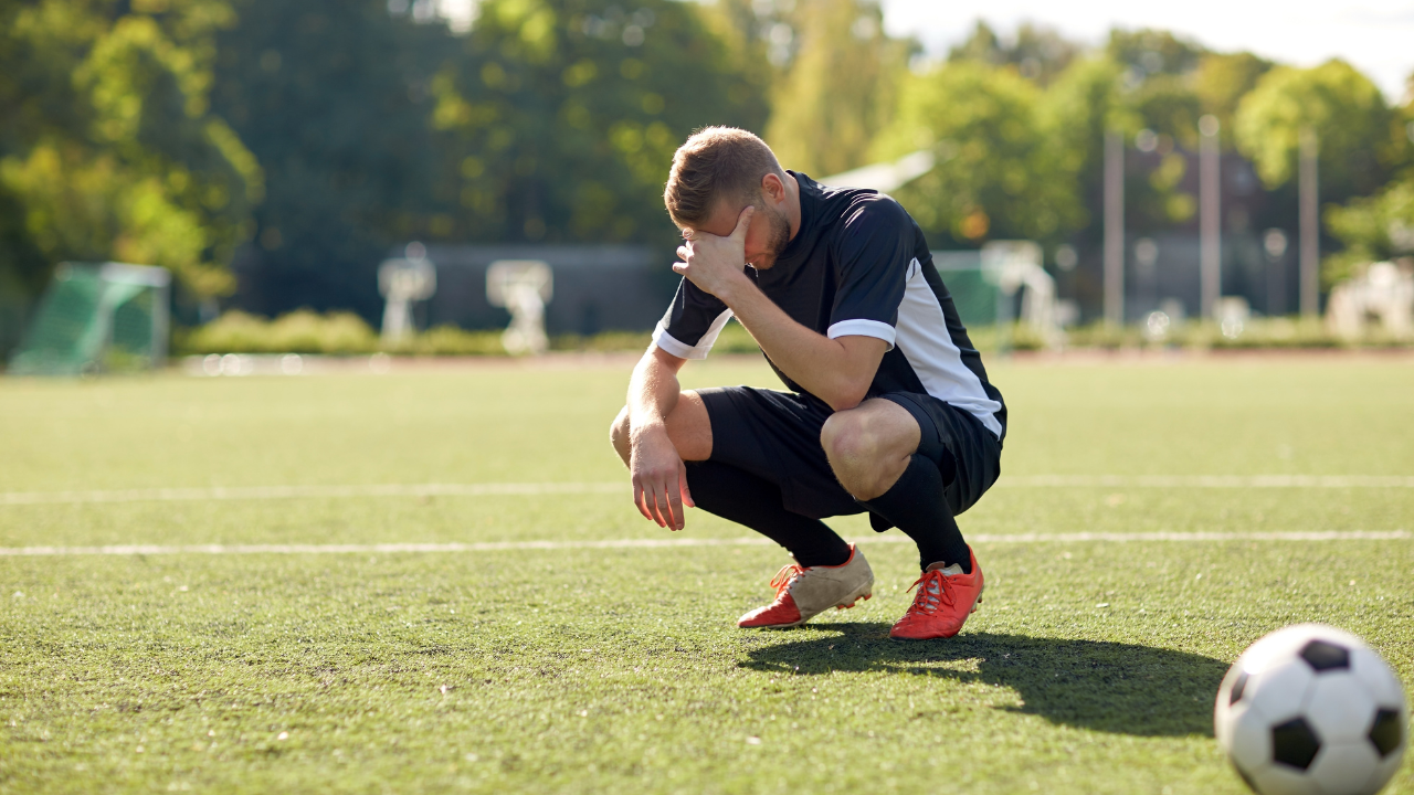 Estudo avaliou a saúde mental em jogadores de futebol durante um ano